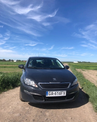 Peugeot 308 cena 28000 przebieg: 251366, rok produkcji 2016 z Gliwice małe 29